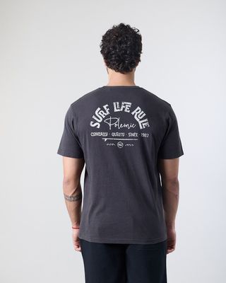 Imagen 2 del producto Polera hombre manga corta Surf Life Rule 1774 Polemic