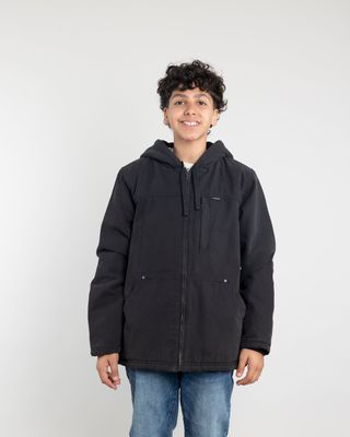 Imagen 2 del producto Chaqueta Canvas niño procesada y forrada Negro Polemic