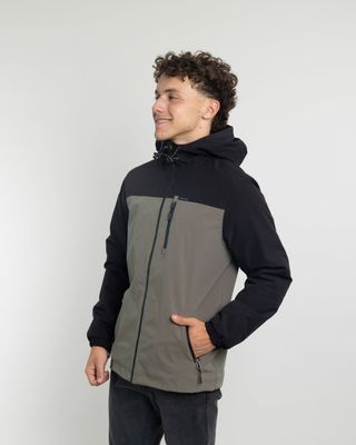 Imagen 2 del producto Parka niño Impermeable con Micropolar café Polemic