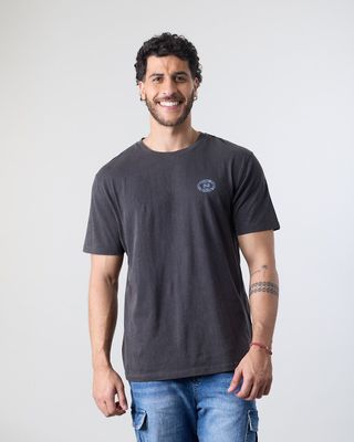 Polera hombre manga corta Logo 1779 Polemic