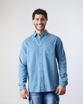 Imagen 2 del producto Camisa manga larga Hombre Algodón XV5783 Polemic