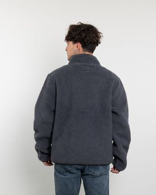 Imagen 2 del producto Polerón Hombre Polar Sherpa forrado bonded sin gorro Polemic