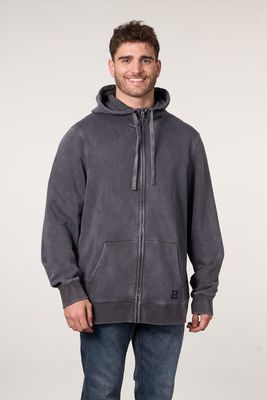 Poleron Franela procesado Full Zipper wi7702 Polemic