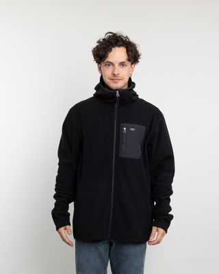 Imagen 1 del producto Polerón Hombre Micropolar Invierno con gorro Polemic