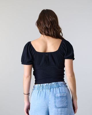 Imagen 2 del producto Polera Mujer manga globo Rib Fantasy Polemic