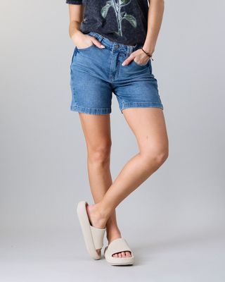 Short Bermuda Mujer Mid Leg Denim XS3736 Polemic