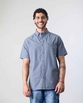 Camisa manga corta Hombre Algodón XV5780 Polemic