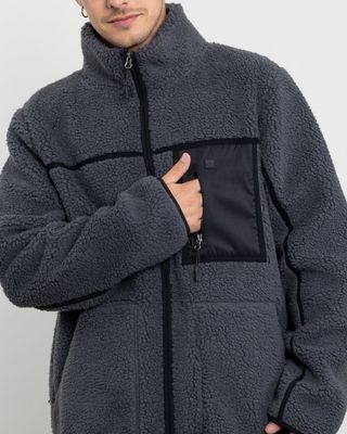 Imagen 2 del producto Polerón Hombre Polar Sherpa forrado bonded Bicolor Polemic