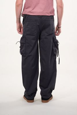 Imagen 2 del producto Pantalon cargo Twill procesado Relaxed Gris wi4355 Polemic