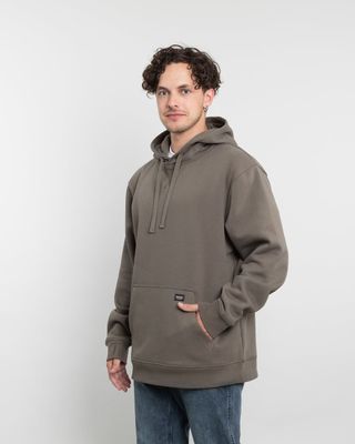 Imagen 2 del producto Poleron tipo canguro sin cierre Invierno Verde POLEMIC