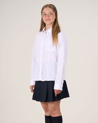 Imagen 2 del producto Blusa escolar niña talla 12 a 18 Polemic