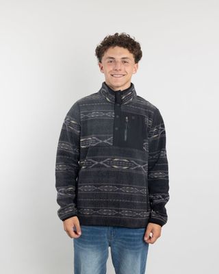 Imagen 2 del producto Polerón Juvenil Mini Sherpa estampado sin gorro Polemic