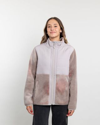 Imagen 2 del producto Poleron mujer polar sherpa con Acolchado plano Polemic