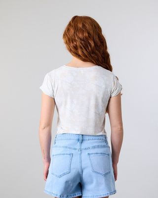 Imagen 2 del producto Polera Mujer Full Print Crudo Polemic