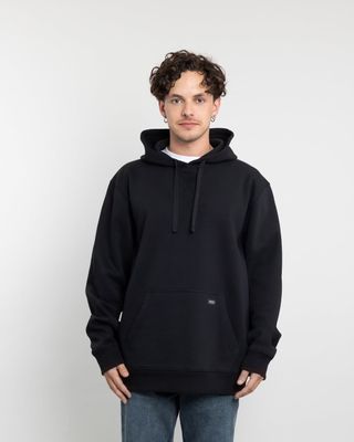 Imagen 1 del producto Poleron tipo canguro sin cierre Invierno Negro POLEMIC