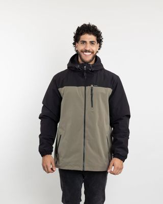 Imagen 2 del producto Parka Hombre Waterproof con Micropolar café Polemic