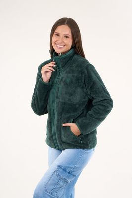 Imagen 2 del producto Poleron polar mujer Shaggy cuello alto 8760 Polemic