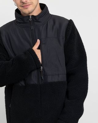 Imagen 2 del producto Polerón Hombre Polar Sherpa forrado bonded color liso Polemic