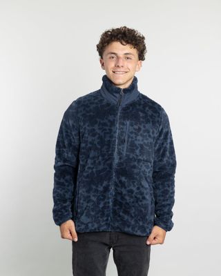 Imagen 1 del producto Poleron niño Polar Shaggy Print sin gorro Polemic