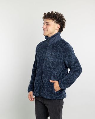 Imagen 2 del producto Poleron niño Polar Shaggy Print sin gorro Polemic