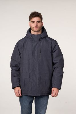 Parka Waterproof Standar Fit Negro wi9701 Polemic