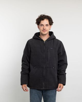 Imagen 2 del producto Chaqueta Canvas Hombre procesada y forrada Negro Polemic