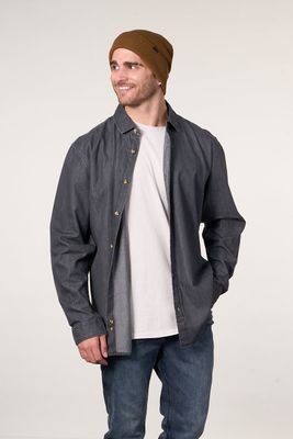 Camisa manga Larga Denim procesada wi5704 Polemic