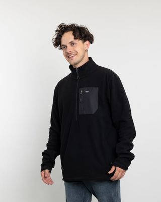 Imagen 2 del producto Polerón Hombre Micropolar Invierno textura Medio cierre Polemic