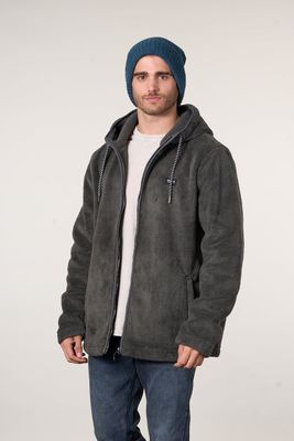 Imagen 2 del producto Poleron Bonded Shaggy con gorro Classic 8701 Polemic