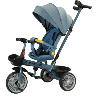 Imagen 2 del producto Triciclo Giratorio 360 Reclinable Azul