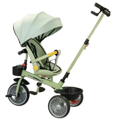 Triciclo Giratorio 360 Reclinable Verde