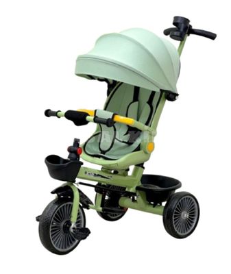 Imagen 2 del producto Triciclo Giratorio 360 Reclinable Verde