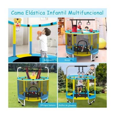 Imagen 2 del producto Cama Elastica Multifuncional 150x120 Azul