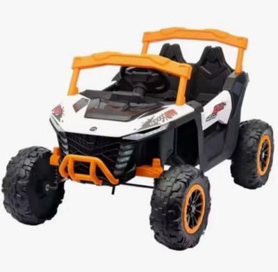 Jeep Auto A Bateria 12V Con Control Remoto Blanco Modelo 901