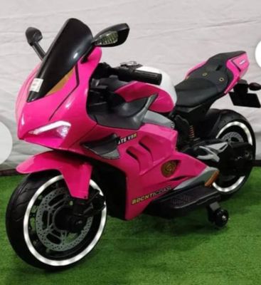 Imagen 2 del producto Moto Electrica Para Niñas A Bateria 12V Rosa