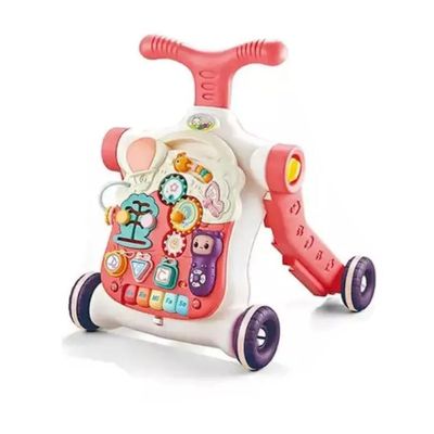 Juguete Caminador 5 En 1 Didacto Interactivo Rosado Infantil