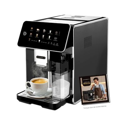 Kitchen-It Cafetera Espresso Super Autom Tica Latte Deluxe