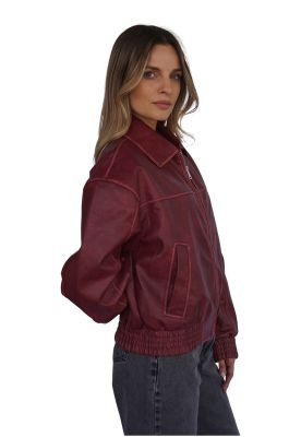 Imagen 2 del producto Chaqueta Maite III Roja Divino Jeans