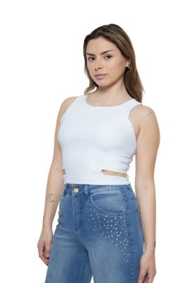 Polera Baikal I Blanca Divino Jeans