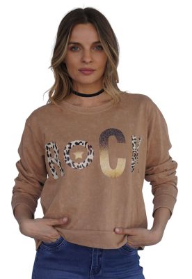 Polerón Nora IV Camel Divino Jeans