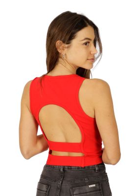 Imagen 2 del producto Polera Zoe III Roja Divino Jeans