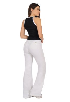 Imagen 2 del producto Jeans Pilar V Blanco Divino Jeans