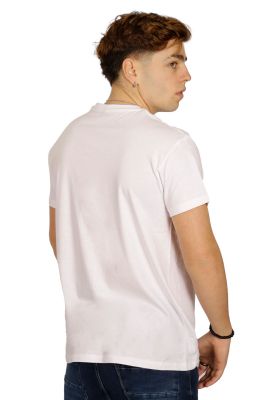 Imagen 2 del producto Polera Joao I Cuello V Blanca Peroé