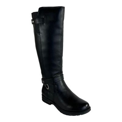 BOTA NATURALIZER NEGRO MUJER BLAIR CUERO PU