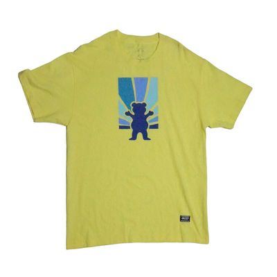 POLERA GRIZZLY AMARILLA UNICGR3032 HOMBRE