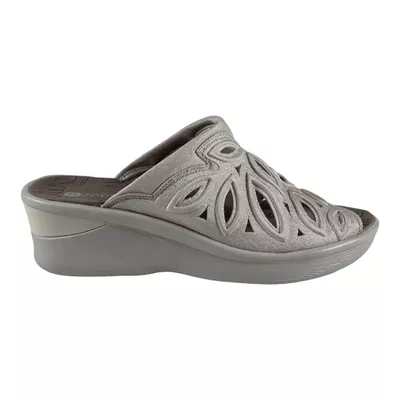 Sandalia Mujer Bzees Susie Beige