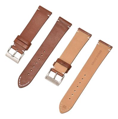 Imagen 2 del producto Correa Reloj Cuero Variedad Colores 12mm 14mm 18mm 16mm 20mm 22mm 24mm