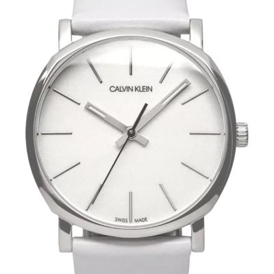 Reloj Calvin Klein Posh Cuarzo Esfera Blanca Mujer K8q331l2