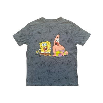 Imagen 1 del producto Polera Bob Esponja y Patricio Azul Hombre