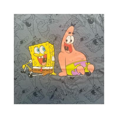Imagen 2 del producto Polera Bob Esponja y Patricio Azul Hombre